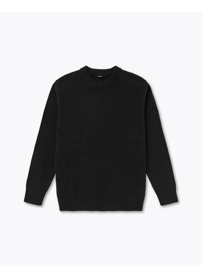 Denham Pullover Crew Knit CCH Black