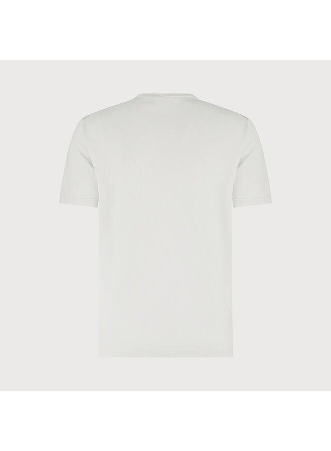 Blue Industry Knitted T-Shirt Stone