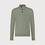 Blue Industry Pullover met knopen Khaki