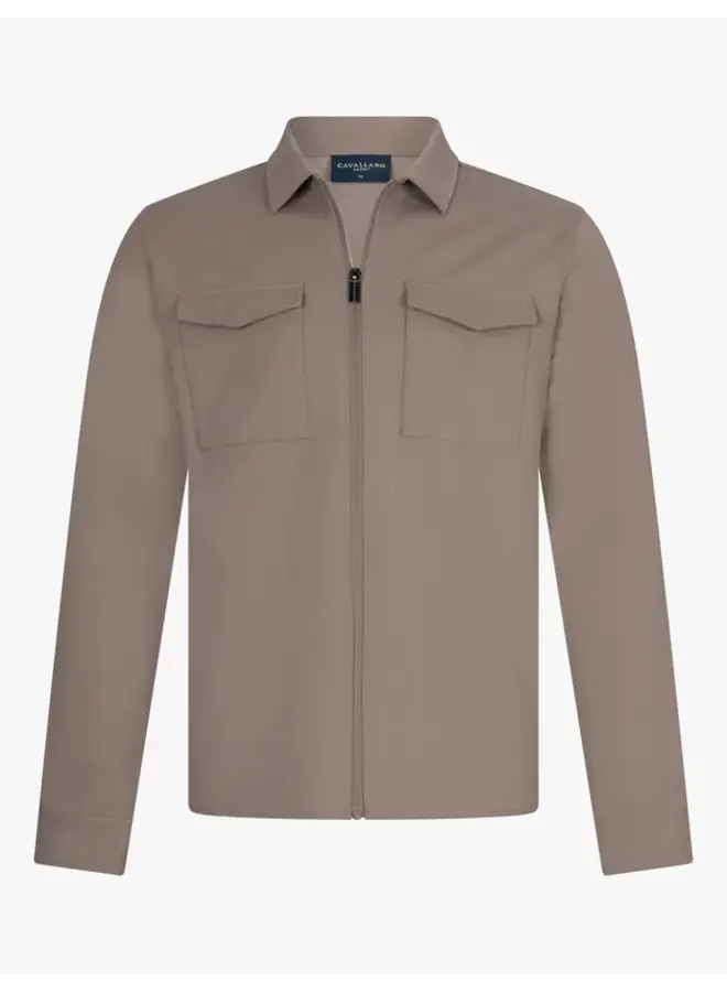 Cavallaro Overshirt Zerino Taupe
