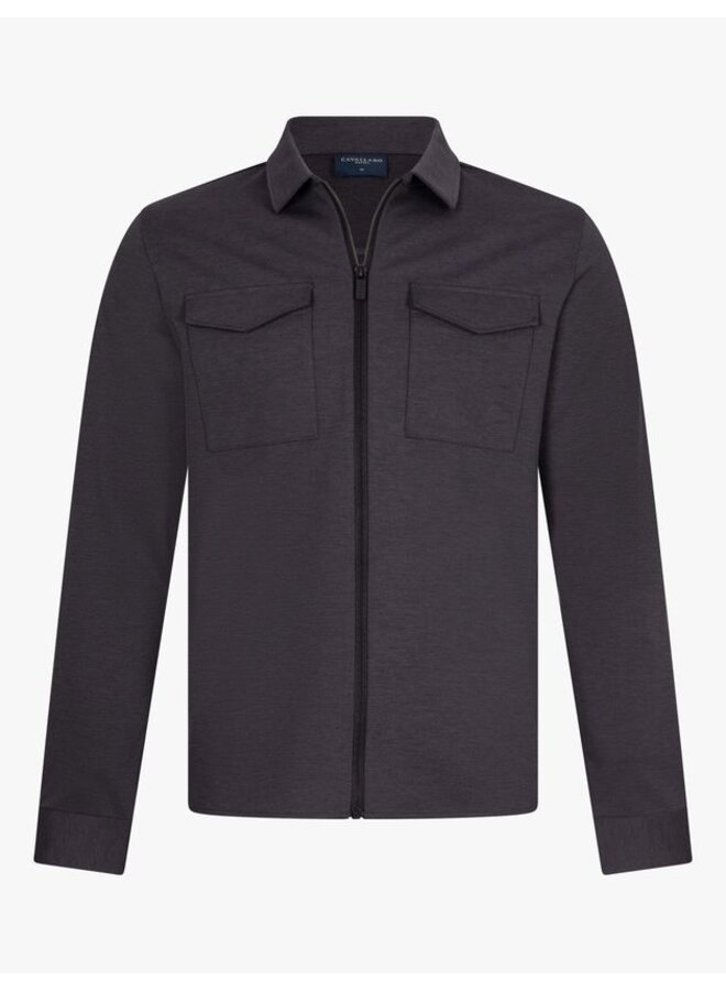 Cavallaro Overshirt Zanico Antraciet Melange