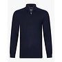 Cavallaro Pullover Merino Half Zip Dark Blue