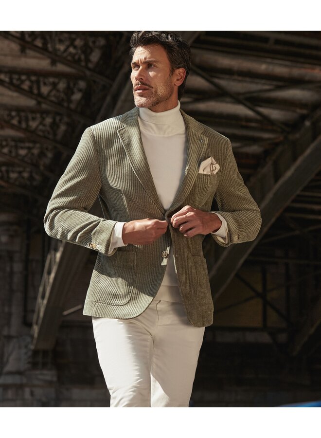 Blue Industry Colbert Corduroy Green