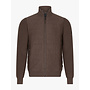 Cavallaro Cardigan Giono Full Zip Brown