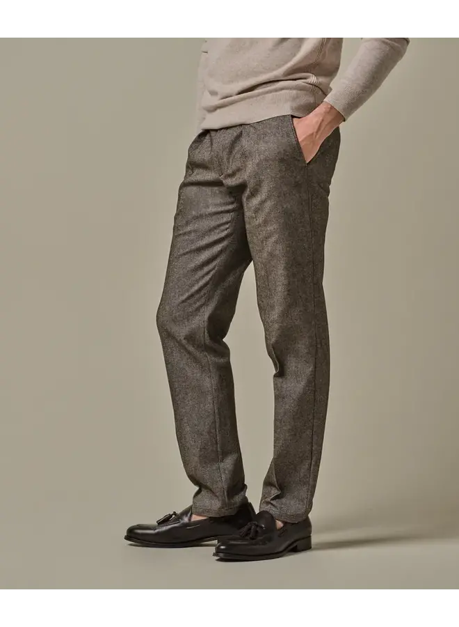 Profuomo Chino Flanel Cotton Brown