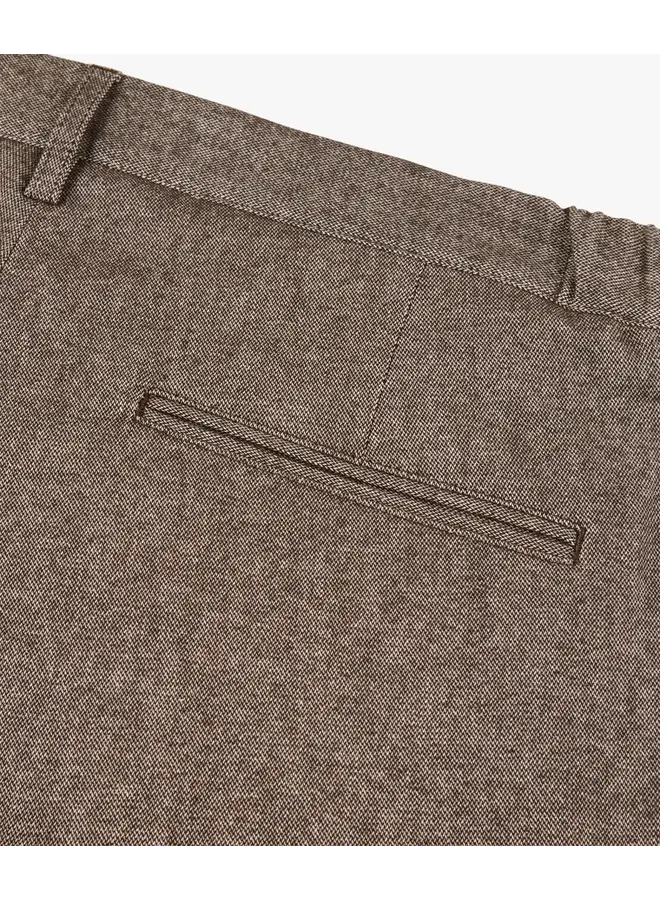 Profuomo Chino Flanel Cotton Brown