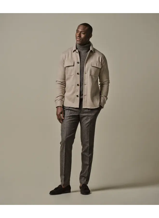 Profuomo Overshirt Cutaway Beige