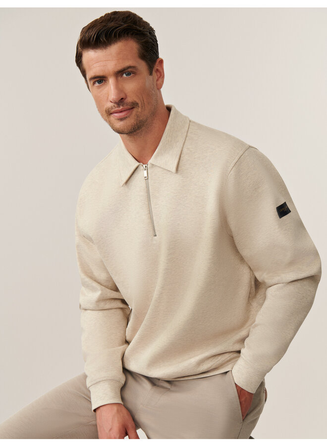 Cavallaro Polo Sweat Ricavo Kit Melange