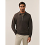 Cavallaro Polo Sweat Ricava Brown Melange