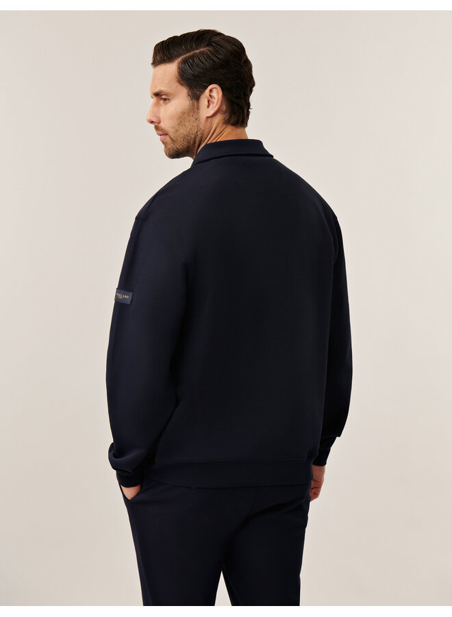 Cavallaro Sweat Ricavo Polo Dark Blue