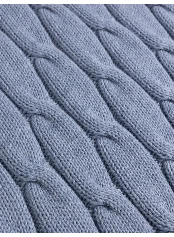 Cavallaro Pullover Zenio Roll Neck Light Blue Melange