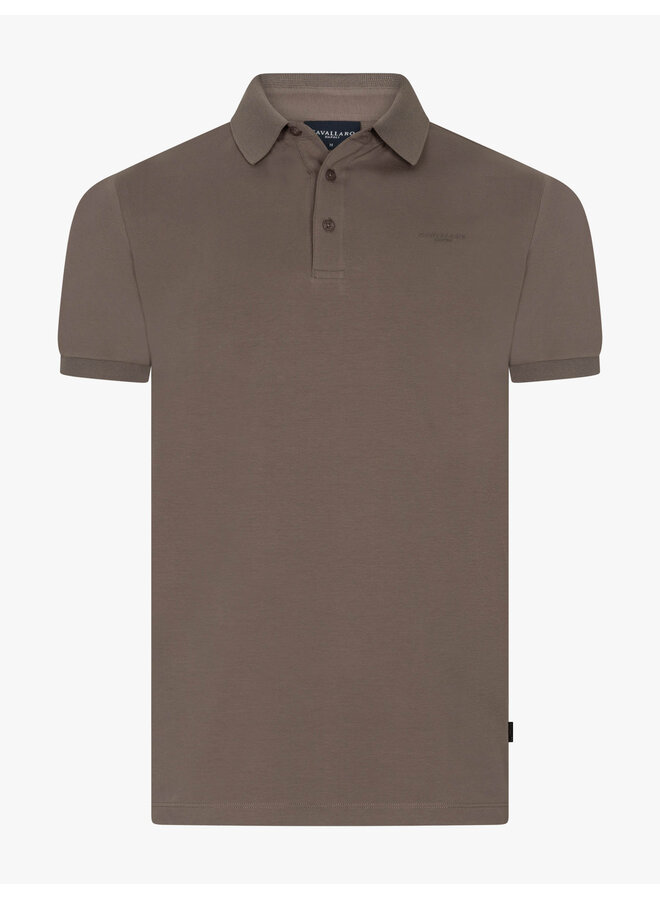Cavallaro Polo Dariono Dark Taupe