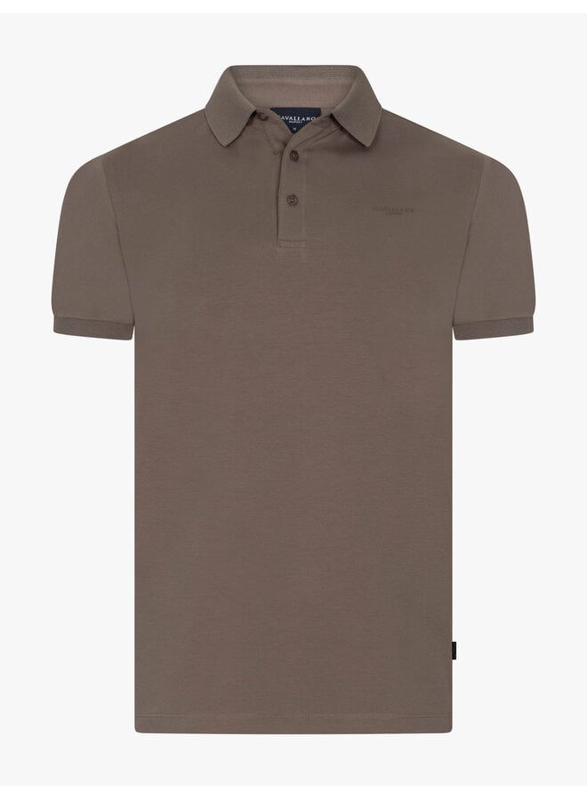 Cavallaro Polo Dariono Dark Taupe