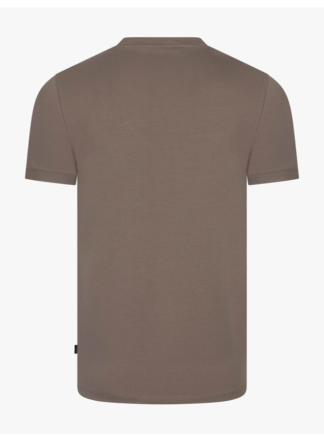 Cavallaro T-Shirt Darione Dark Taupe