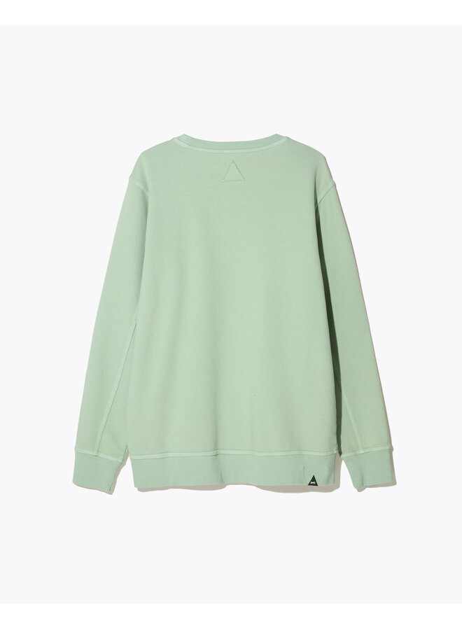 Denham Sweat Scissor crewneckcs Laurel Green