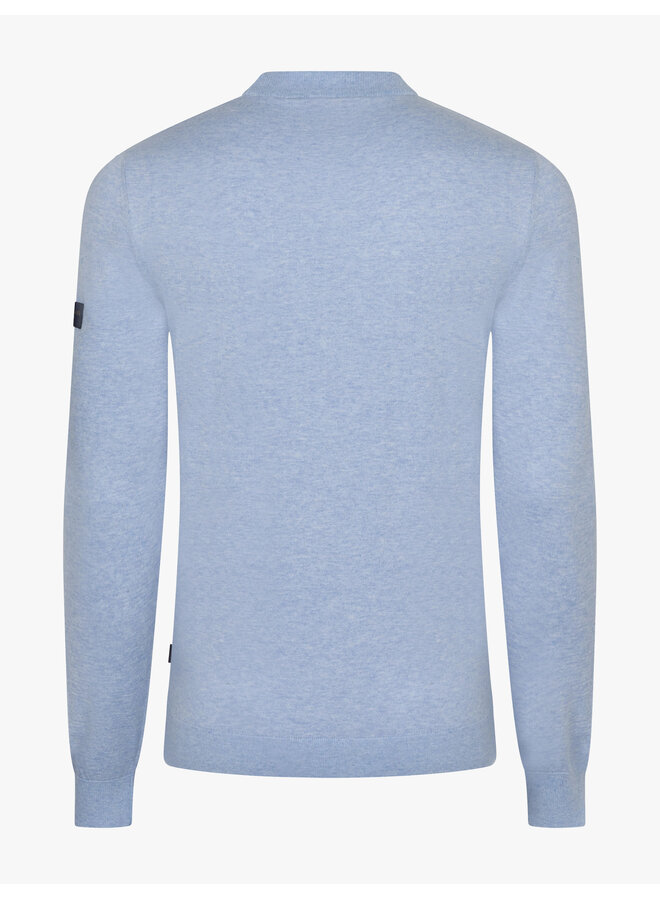 Cavallaro Cercolo Round Neck Pullover Light Blue