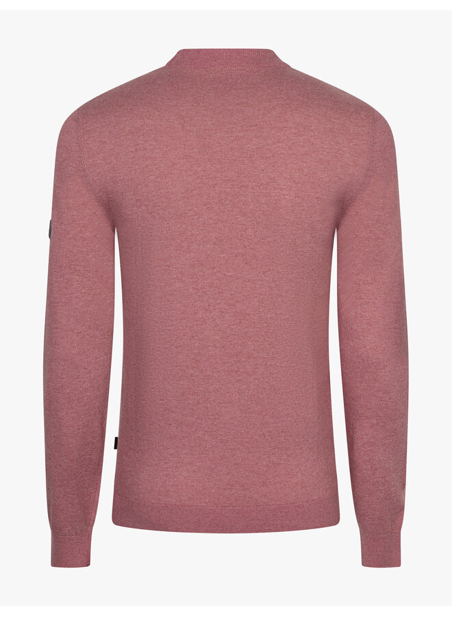 Cavallaro Cercolo Round Neck Pullover Old Pink Melange