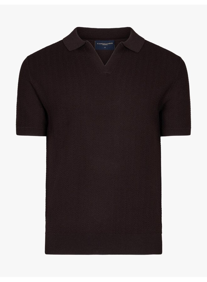 Cavallaro Polo Mironi Dark Brown