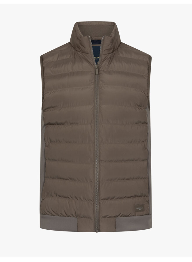 Cavallaro Quintino Bodywarmer Dark Taupe
