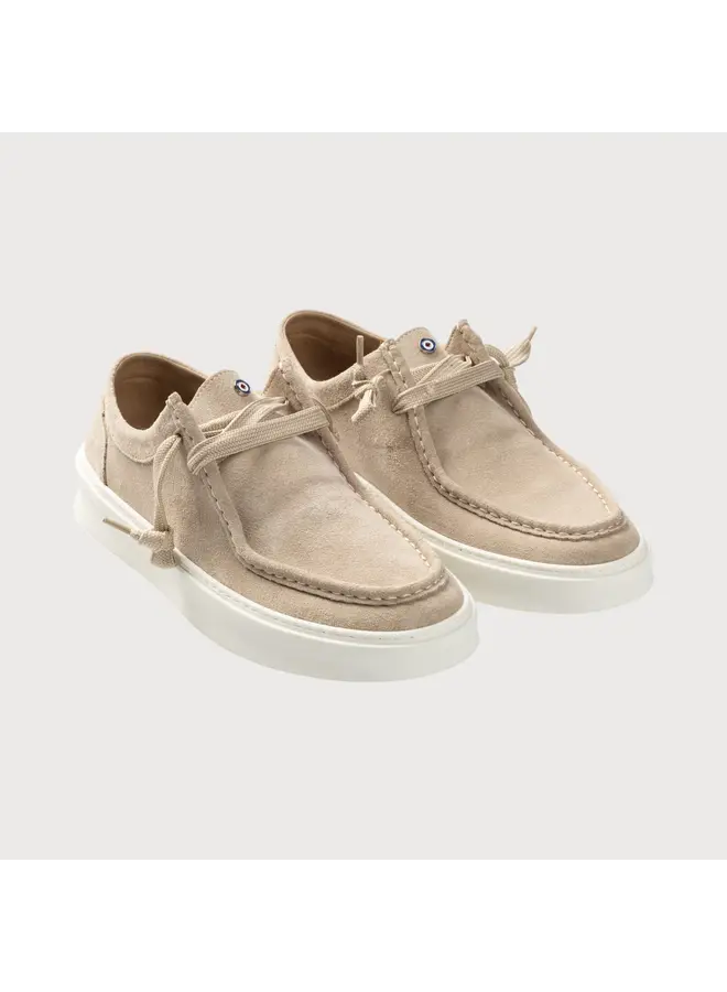 Blue Industry Schoen Brook Velvety Suède L.Beige/Off-White