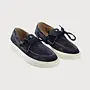 Blue Industry Bootschoen Marina Deck Velvety Suède Navy