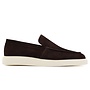 Melik Schoenen Loafer Suède Tulip D. Brown
