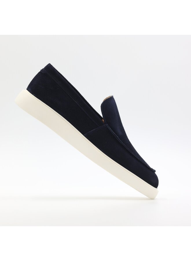 Melik schoenen Loafer Suède Tulip Dark Blue