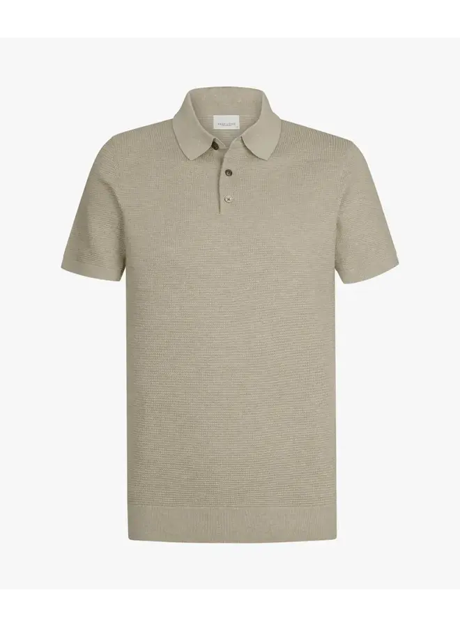 Profuomo Polo SS Wafel Beige