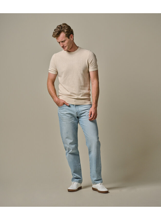 Profuomo T-Shirt Crew Neck Raw White