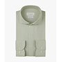 Profuomo Shirt Japanese Knitted Light Green