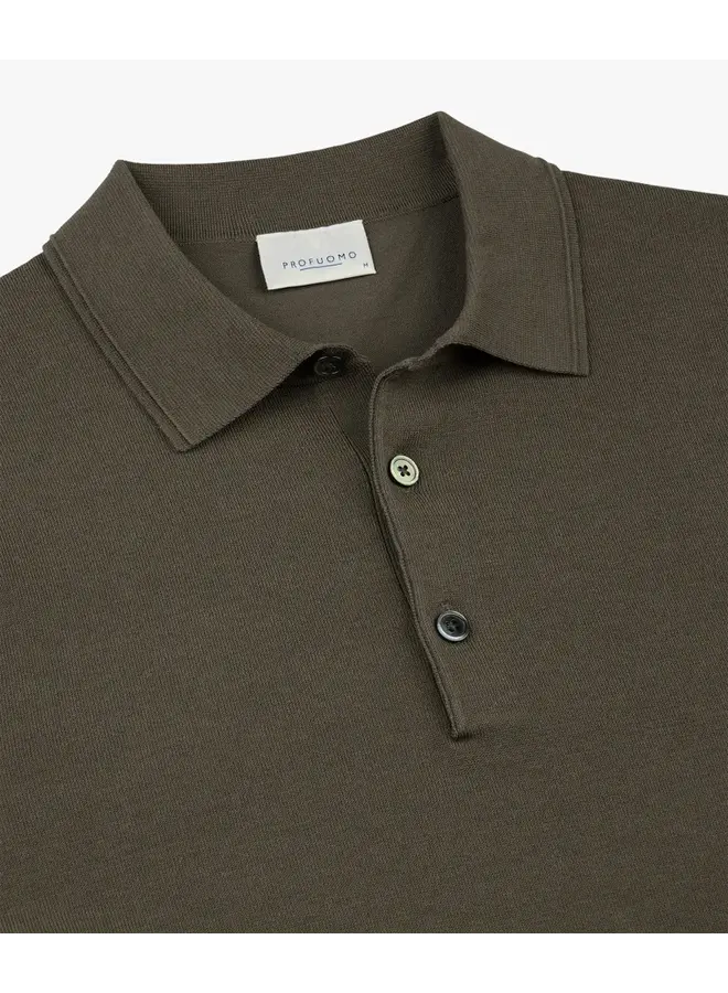 Profuomo Polo Brown