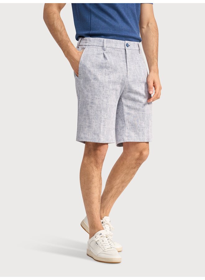Blue Industry Short JoeyS26 Gemeleerd Blue