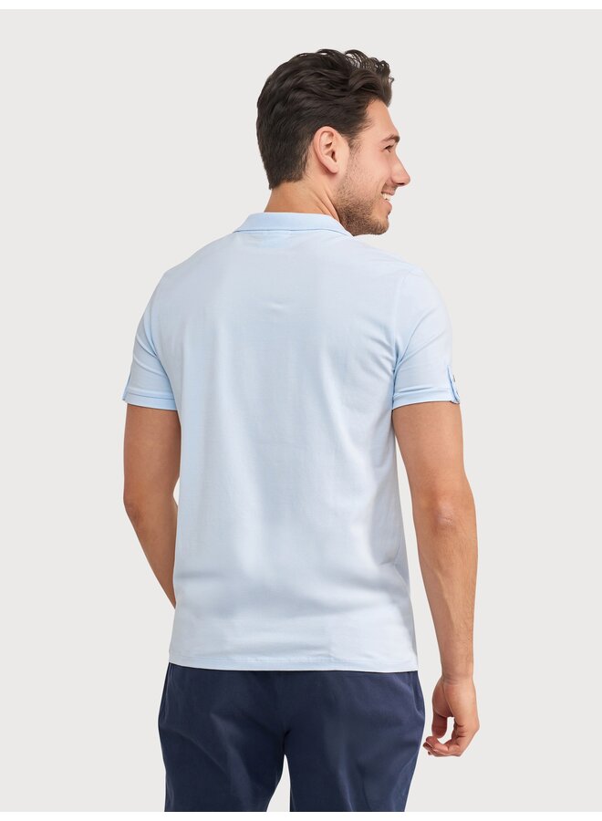 Blue Industry Polo Sky