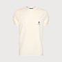 Blue Industry T-Shirt Print (Back) Off-White