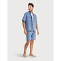 Blue Industry Overshirt Short Sleeve Blue