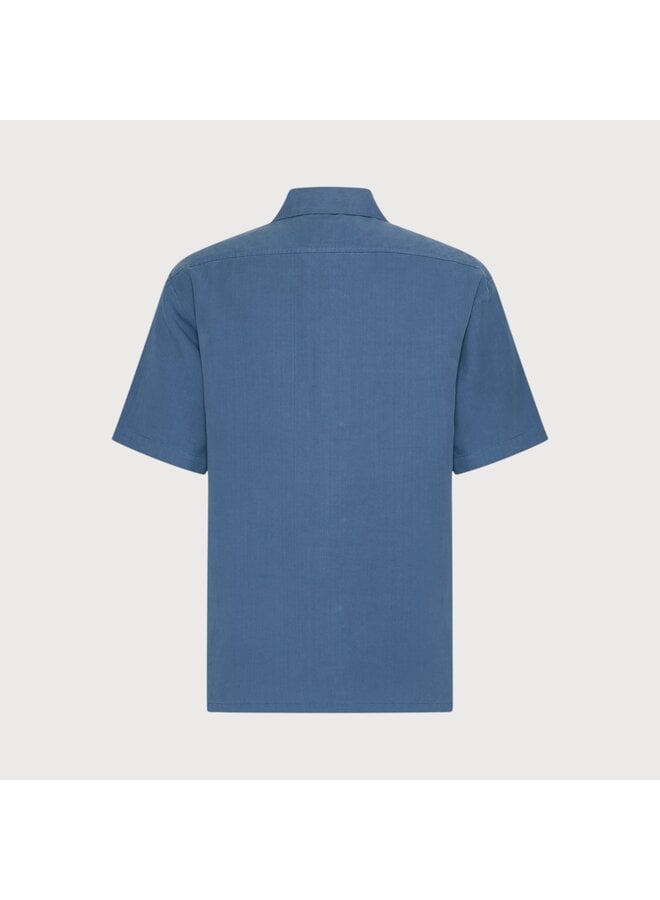 Blue Industry Overshirt Short Sleeve Blue