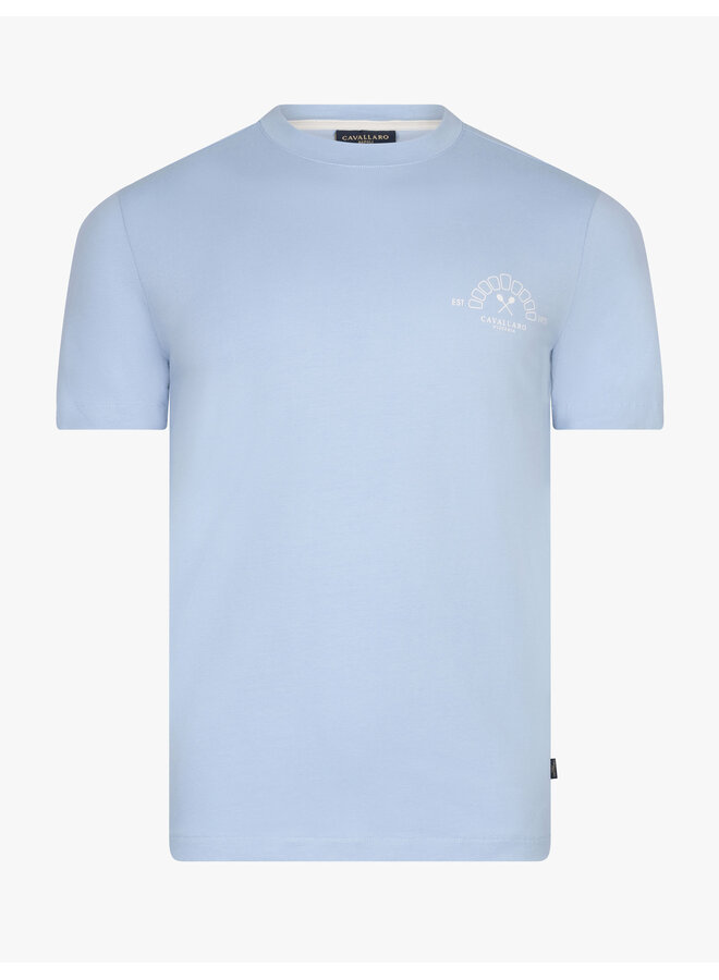 Cavallaro Tee Don Prosciuto Light Blue