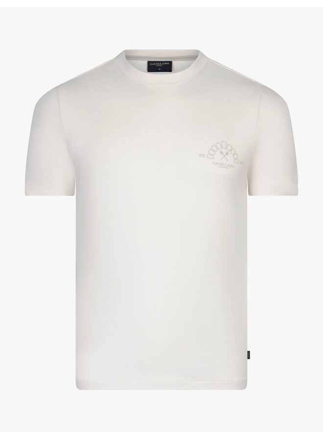 Cavallaro Tee Don mozzarella Light Sand