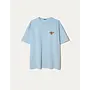 Denham T-Shirt Kansai Graphic LWJ Blue Fog
