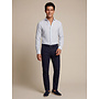 Cavallaro Shirt Tarente Linnen Stripe Light Blue/White