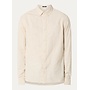 Denham Shirt Scissor Button Down Gemeleerd Beige