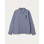 Denham Overshirt Patchi Zip Navy