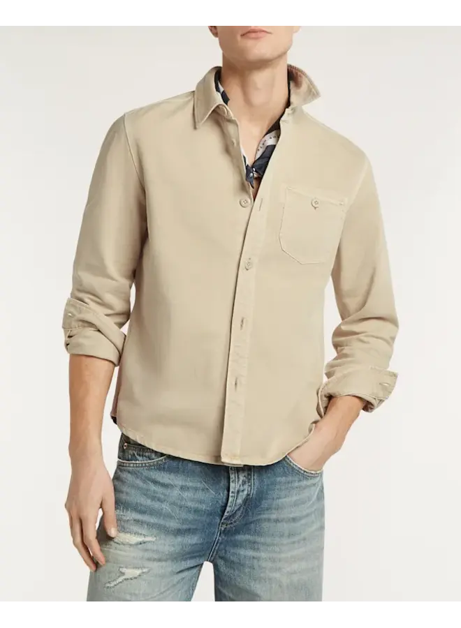 Denham Noah Overshirt Khaki