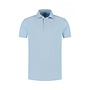 District Indigo Polo Pique Zip L. Blue