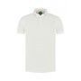 District Indigo Polo Pique Zip White