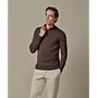 Profuomo Pullover Half Zip Brown