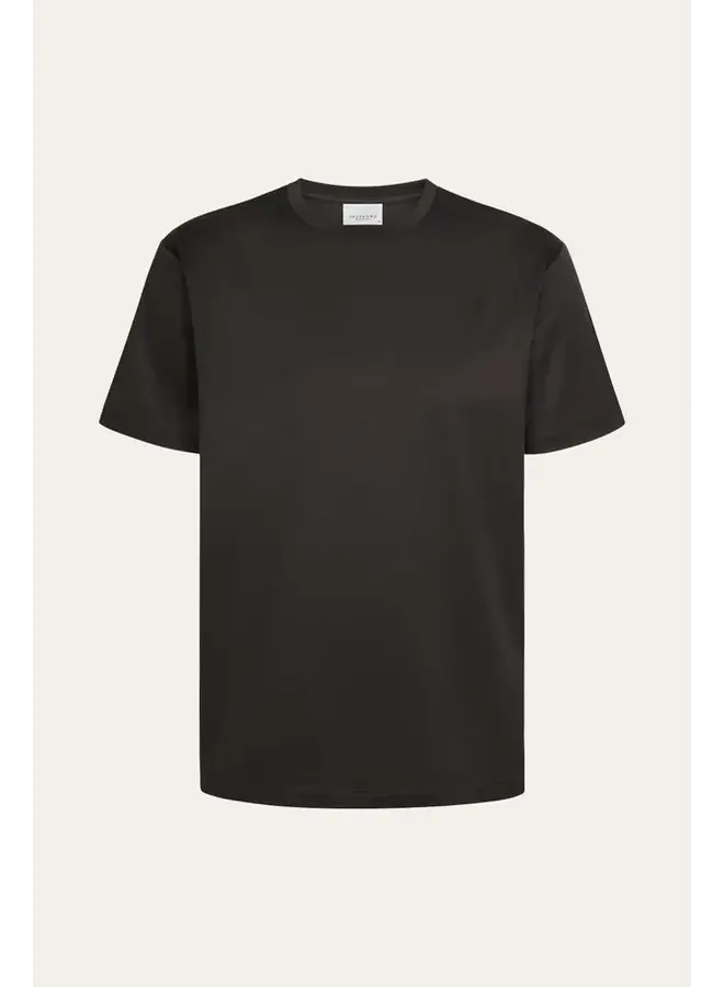 Profuomo T-Shirt SS Crew Neck Dark Brown