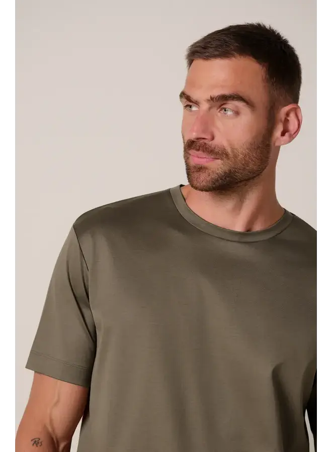 Profuomo T-Shirt SS Crew Neck Taupe