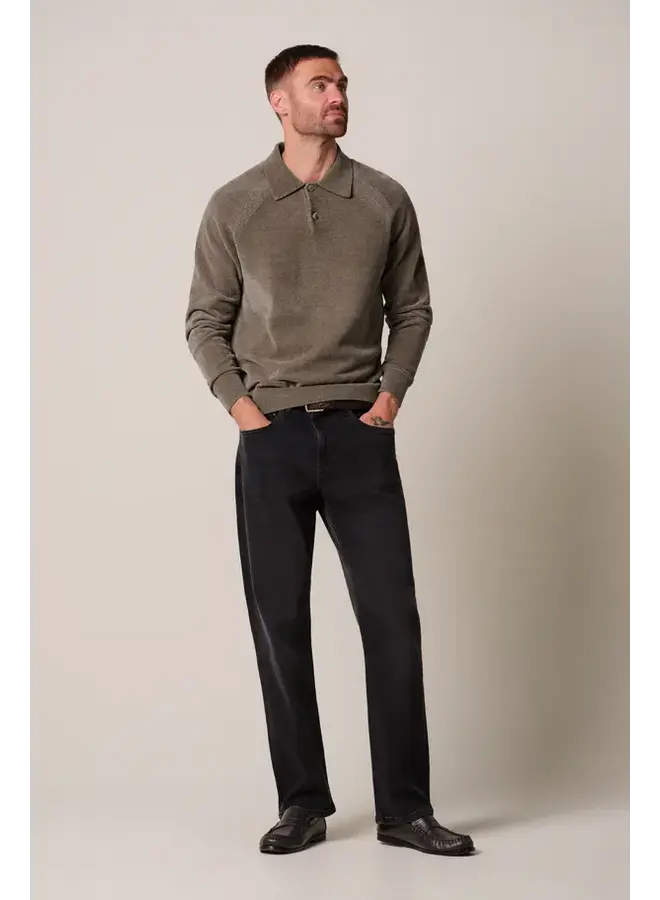 Profuomo Polo LS Brown/Taupe