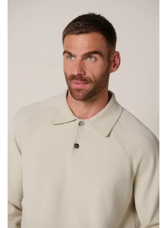 Profuomo Polo LS Sand